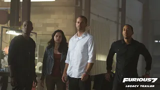 Furious 7 - Legacy Trailer