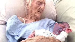 This 72 Years Old Mom Gives Birth, Then Nurse Realizes He Isn't A Baby