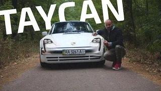 TAYCAN против MODEL S и Porsche 1979 года