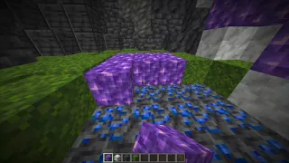 minecraft 1.17 but its music using amethyst sounds