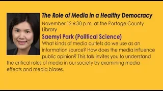 The Role of Media in a Healthy Democracy