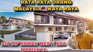 TERKEJUT‼️LIHAT PERUMAHAN DI MALAYSIA SETIAP RUMAH ADE MOBILNYA