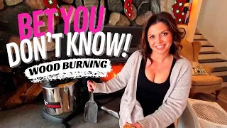 Heating With Wood Stove? Save Time & Money Tips & Tricks #104