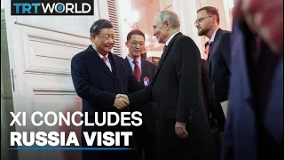 Xi Jinping invites Putin to China after state visit to Moscow