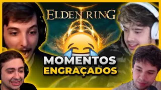 MELHORES MOMENTOS DOS STREAMERS JOGANDO ELDEN RING - TENTE NÂO RIR