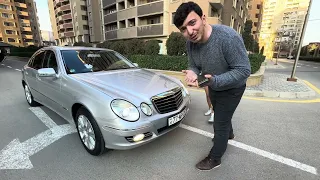 9 manata 400KM Yol Gedir - Azərbaycanda TƏK Mercedes W211 kuza Satışa Çıxarıldı İLK SAHİBİNDƏN