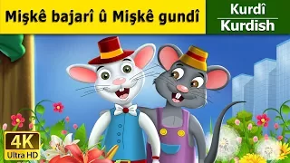 Mişkê bajarî û Mişkê gundî | Town Mouse and the Country Mouse in Kurdi | Kurdish Fairy Tales