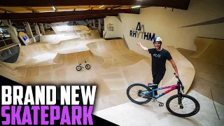 RIDING THIS BRAND NEW SKATEPARK FEELS INSANE!!