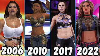 Evolution of Mickie James Entrance 2006-2022 - WWE Games