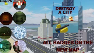 All Destroy A City Badges And Secrets (Read Pinned Comment)