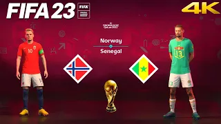 FIFA 23 - Norway vs. Senegal - FIFA World Cup Qatar Final | PS5™ Gameplay [4K 60FPS] Next Gen