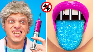 ¡Ah, Mi Diente 🦷! NIÑA VS DOCTOR EN LA CÁRCEL || Geniales Dispositivos y Gadgets Para Padres