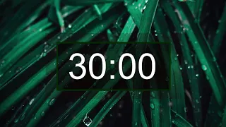 Timer 30 minutes with relaxing music for studying, reading, concentration or Yoga