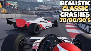 F1 REALISTIC CLASSIC CRASHES 70/80/90'S #11