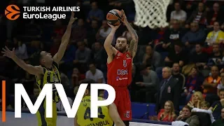 Turkish Airlines EuroLeague Regular Season Round 8 MVP: Mike James, CSKA Moscow