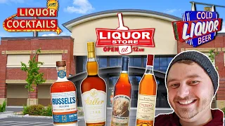 Bourbon Hunting in the BIGGEST STORES in the South!!!