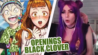 VEO LOS OPENING DE BLACK CLOVER (1-13) POR PRIMERA VEZ • VIDEO REACCIÓN