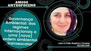 Aula 13 AM088 – Governança Ambiental: dos regimes internacionais a uma [nova] ordem ambiental...