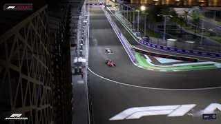 Carlos Sainz Massive Impact CRASH Jeddah F1 Manager
