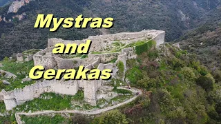 Eps 190 South East Peloponnese  Mystras drone, Sparta, Gerakas drone Part 2