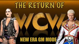 Return of WCW! Draft and First Show! - WWE 2K24 GM Mode episode 1