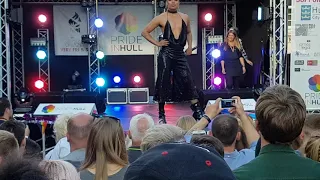 Sean Miley Moore and  Danny Beard Sissy That Walk Live At Hull Pride 2016