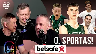 Dominuojanti Lietuvos rinktinė, durys Grigoniui, Pao bomba, Manekas NBA ir burtai | O, Sportas!