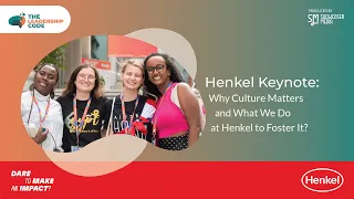 IPM 2024 | Henkel Keynote: Why Culture Matters and What We Do at Henkel to Foster It?