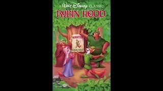 Opening to Robin Hood 1992 VHS (Version #1)