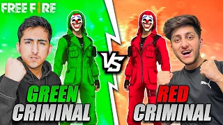 Green🟢 Vs Red🔴Colours Battle In Free Fire😱😍- Garena Free Fire