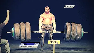 Eddie HALL Blasts 1st EVER DEADLIFTS in Competition