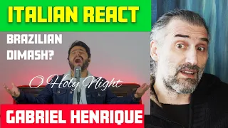 O Holy Night - Gabriel Henrique ( Cover Mariah Carey) singer reaction