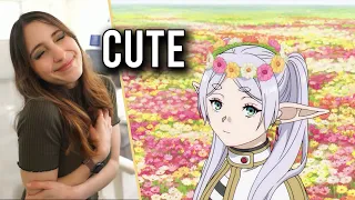 This anime is SO MAGICAL 🌻🌼 🌺 | Frieren Episode 1/2 REACTION