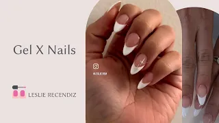 French Gel X Set | Full Gel-X Set | Real Time From Start To Finish