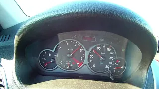 Peugeot 206 GTI 100kw acceleration  0-100km/h