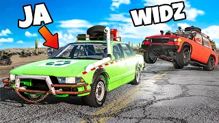 ❄️ ŚCIGALIŚMY SIĘ PRZEZ NAJDŁUŻSZĄ MAPĘ W GRZE!? | BeamNG Drive |