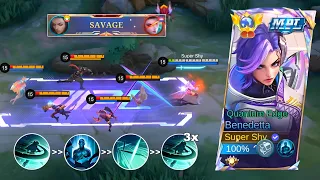 SAVAGE!! THIS IS WHAT HAPPENS WHEN YOU FEEDING TOP GLOBAL BENEDETTA | MLBB ONE HIT BUILD