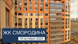 ЖК Смородина Краснодар ➤видео о ходе строительства новостройки на 19 октября 2023 🔷 АСК