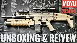 MOYU New SCAR-L GEL BLASTER Part1: UNBOXING & Reivew