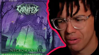 BLACKENED SYMPHONIC INSANITY!!! | Carnifex - Necromanteum (Album Reaction/Review)