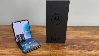 MOTO RAZR 2023 unboxing and features