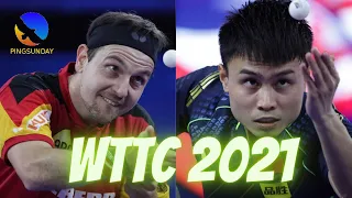 Timo Boll defeated top Chinese player [World Table Tennis Championships Houston 2021]