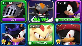 Sonic Forces vs Roblox Sonic Speed Simulator vs Dash - All Shadow Skins Android Shadow New Character