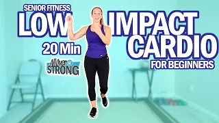 Senior Fitness 20 Min Low Impact Cardio Workout For Beginners 👍👌