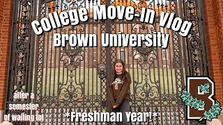 College Move In Day (Freshman Year) @ Brown University || Cecile S