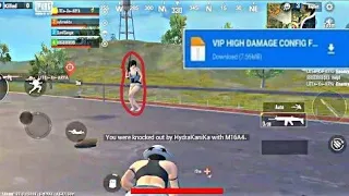 Only 2 bullet killed me High damage config user 😠#monster_nk_yt pubg lite high damage config #config