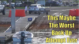 Possibly The Worst Back Up Attempt Ever | Miami Boat Ramps | Boynton Beach