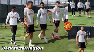 Man United training today🔥Hojlund, Maguire, Rashford,Reguilon vs Brighton | Manunited vs Brighton