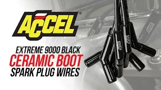 Accel Extreme 9000 Black Ceramic Boot Spark Plug Wires