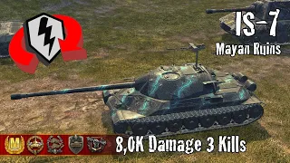 IS-7  |  8,0K Damage 3 Kills  |  WoT Blitz Replays